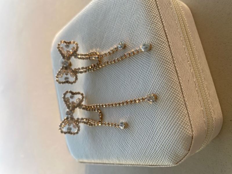 Accessoarer - Bow earring – gold
